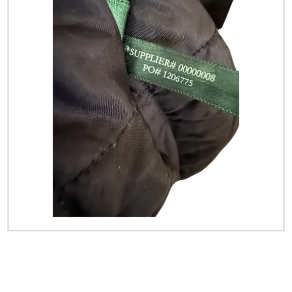 Lauren Ralph Lauren Black Satin Trench Coat L Minimalist Chic Parisian Classic - Picture 9 of 9